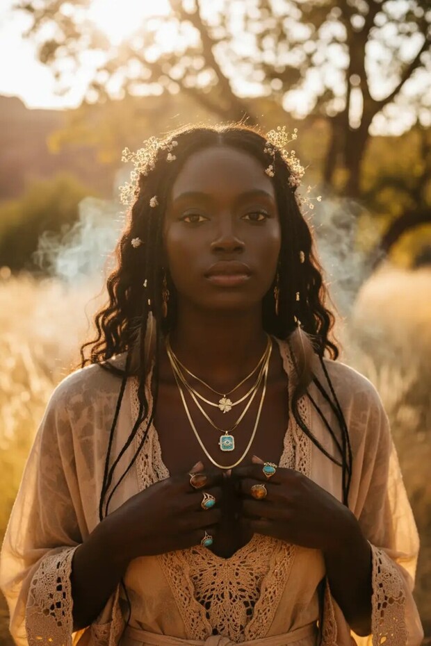 Çelik Çoklu Kolye - 1