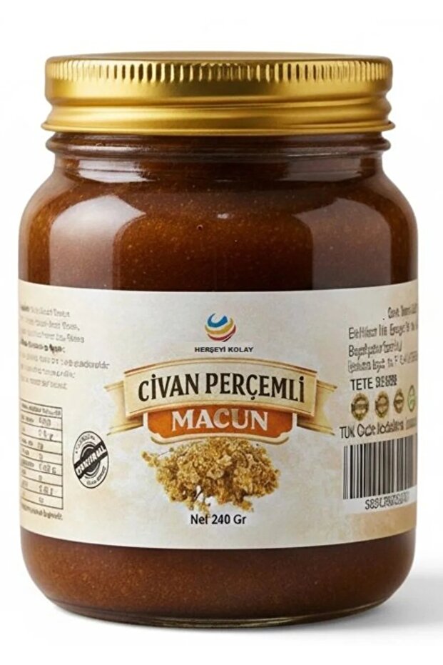 Civan Perçemi Macunu Bitkisel Civan Civam Perçemli Kadın Macunu 240gr - 1