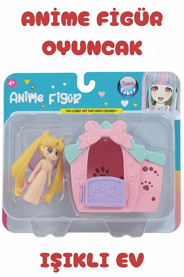 ANİME FİGÜR OYUNCAK IŞIKLI EV - 5