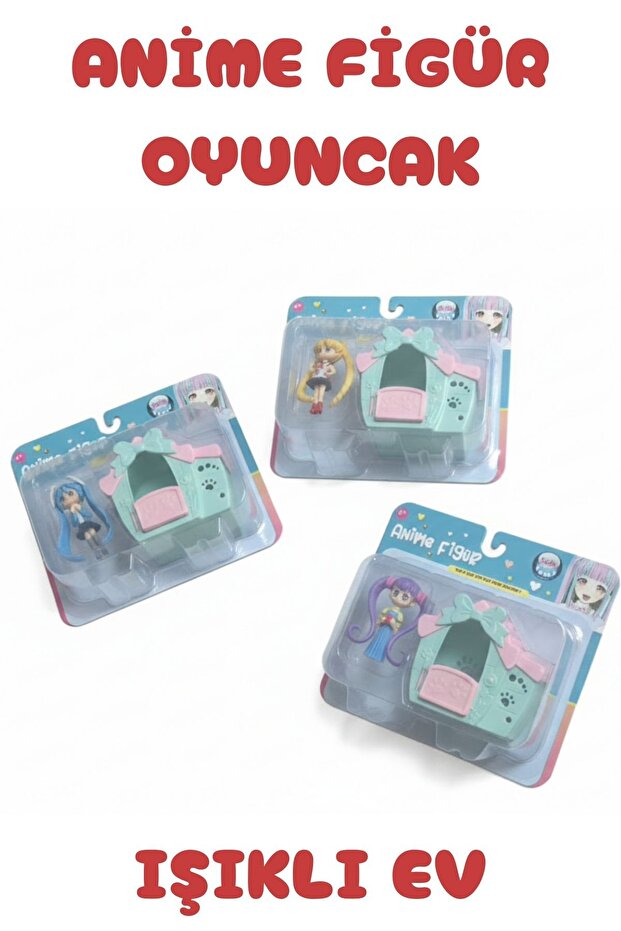 ANİME FİGÜR OYUNCAK IŞIKLI EV - 7