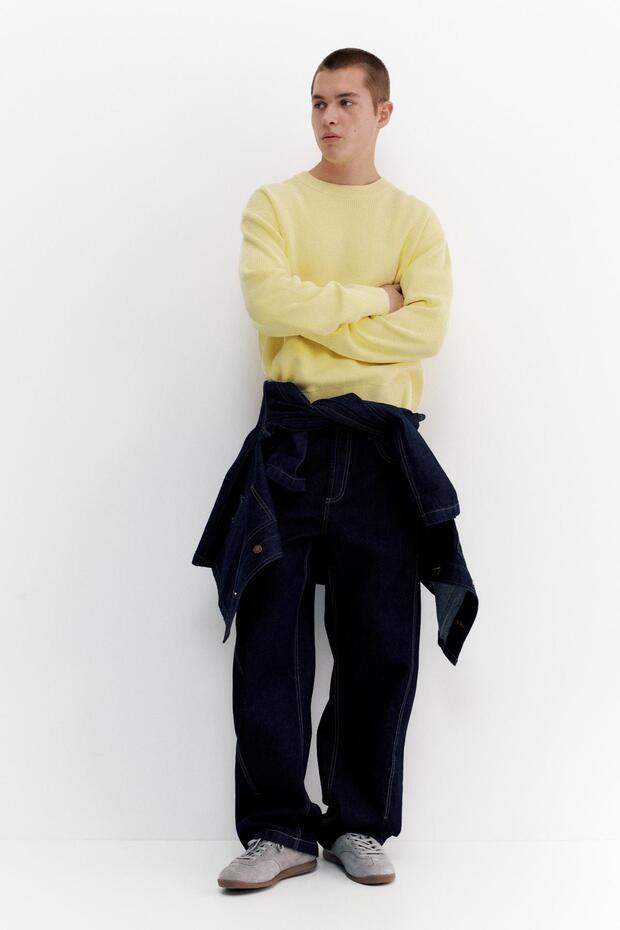 Bisiklet yaka kazak - 2