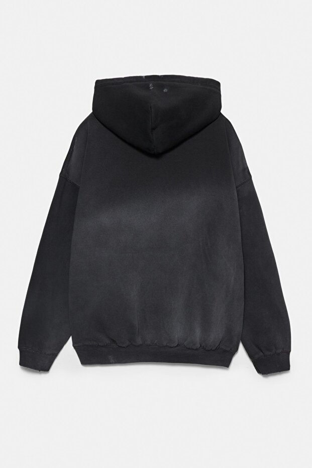 Delaveli kapüşonlu sweatshirt - 8