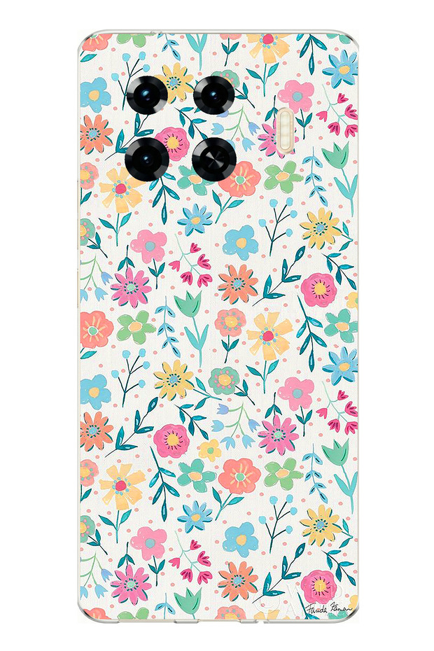 حافظة سيليكون متوافقة مع هاتف Tecno Spark 20 Pro+ Plus مطبوع - 1