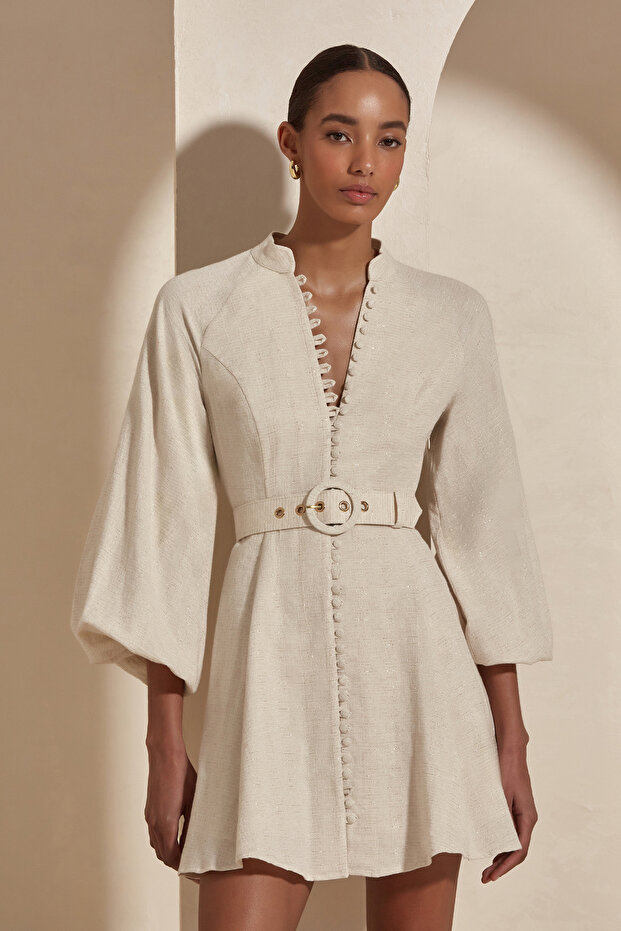 Amelia Mini Elbise - 3