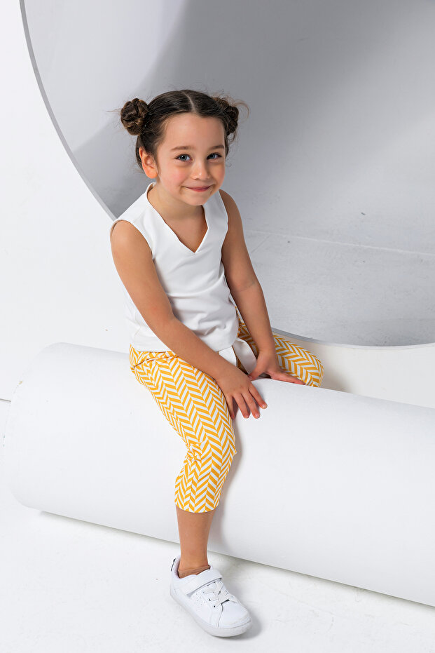 Girl's Basic Simple Design Blouse - 6