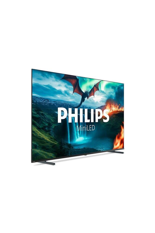 Philips 65 Inch 4K Ultra HD Google TV Black 65MLED800/56 (2025) Model ...