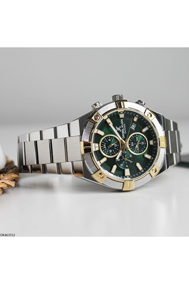 DK463552 Çelik Kordonlu Erkek Kol Saati - 3