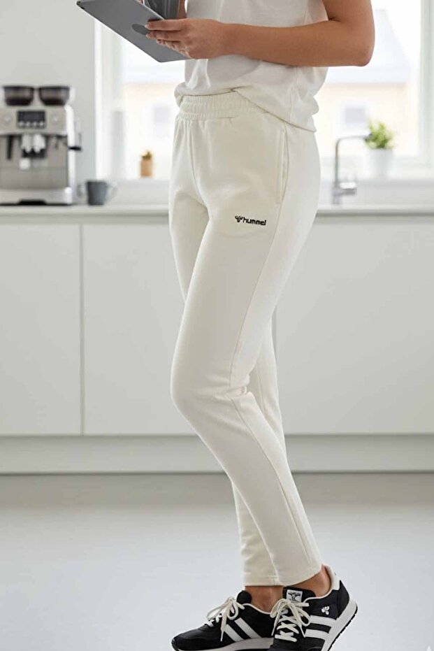 Nesex Tapered Pants Women's Tracksuit Bottom932098-9003WHITE