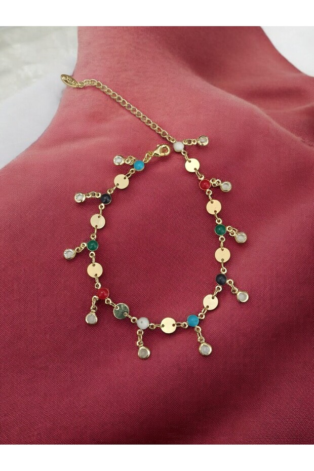 ÇELİK RENKLİ BONCUK HALHAL - 3