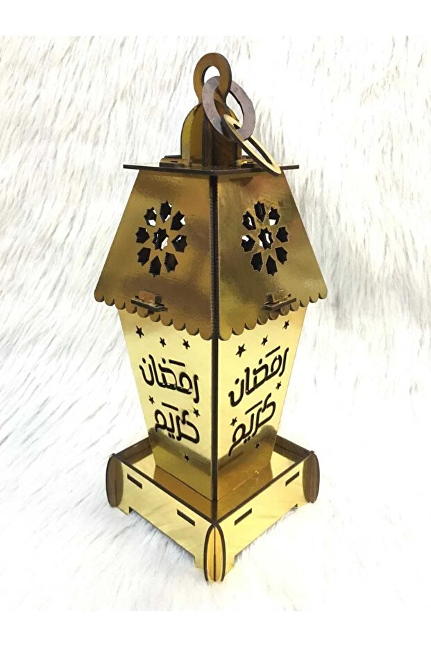 فانوس رمضان بتصميم وديكور إسلامي إضاءة وصوت