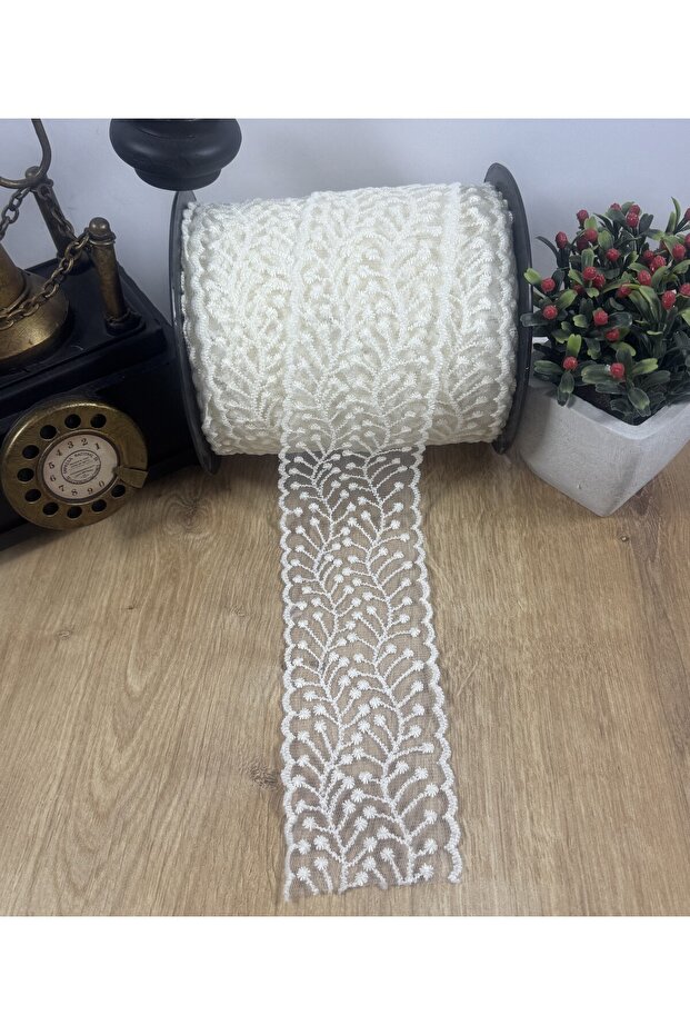 Crispy Patterned Elegant Lace (1Mt)