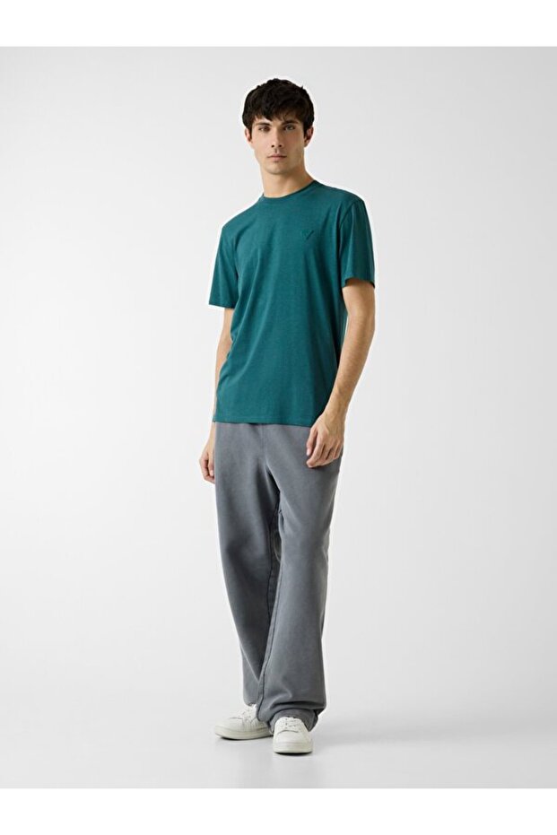 Yan Logo Tişört - 2