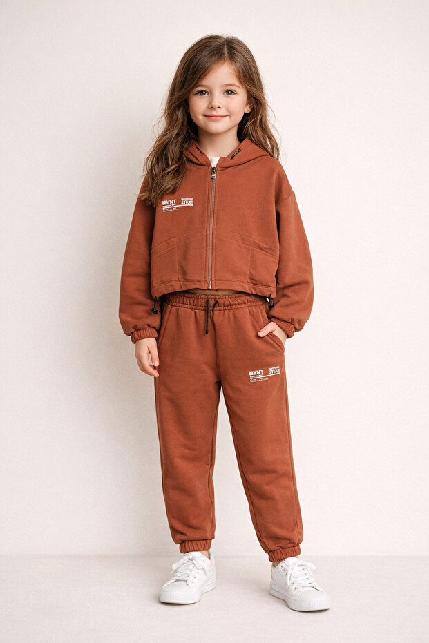 Girl's Hooded Tracksuit Set 6-16 Years Old