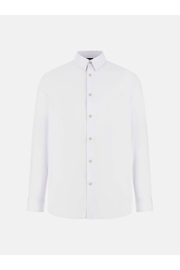 Solid Erkek Regular Fit Gömlek - 4