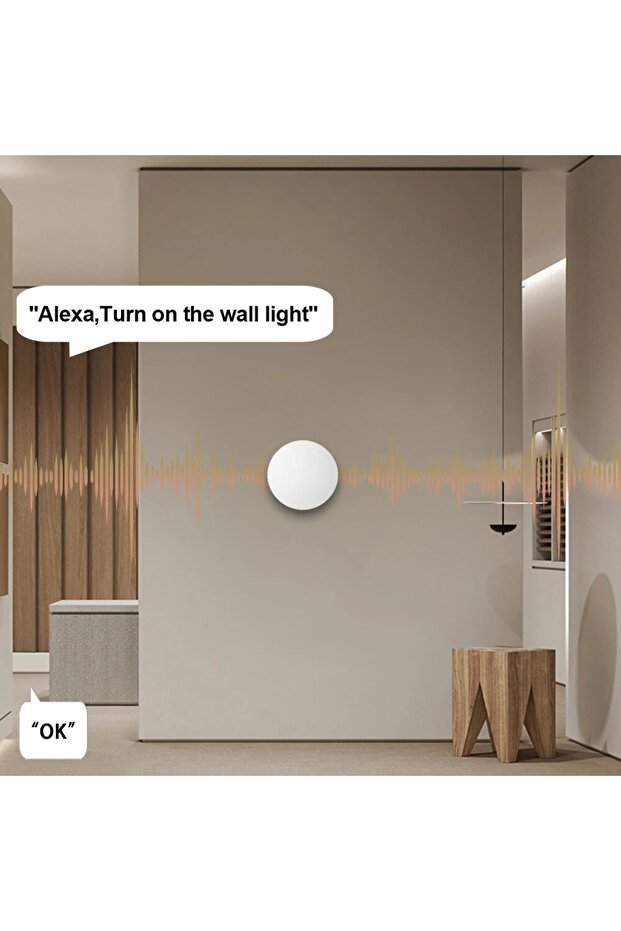 مفتاح تحكم ذكي لاسلكي من نوع Tuya ZigBee مع زر واحد، يدعم تشغيل وإيقاف المشاهد المتعددة. - 3