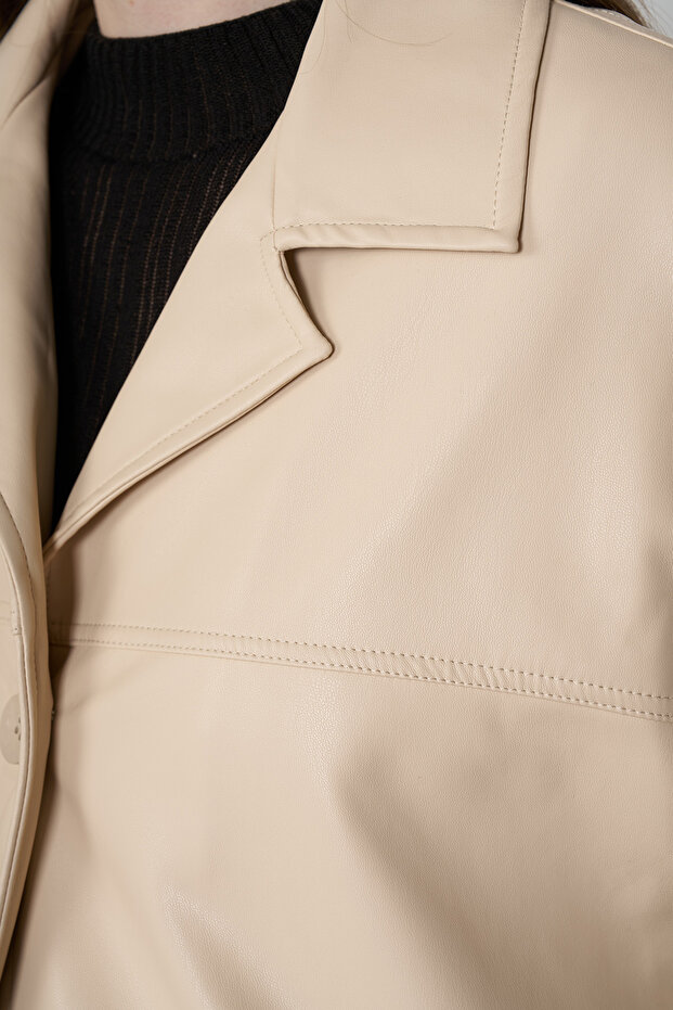 Vintage Deri Ceket - 3