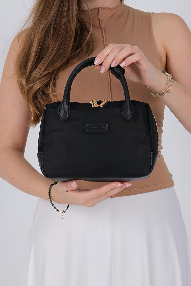 Silver & polo sp1224 women's handbag black