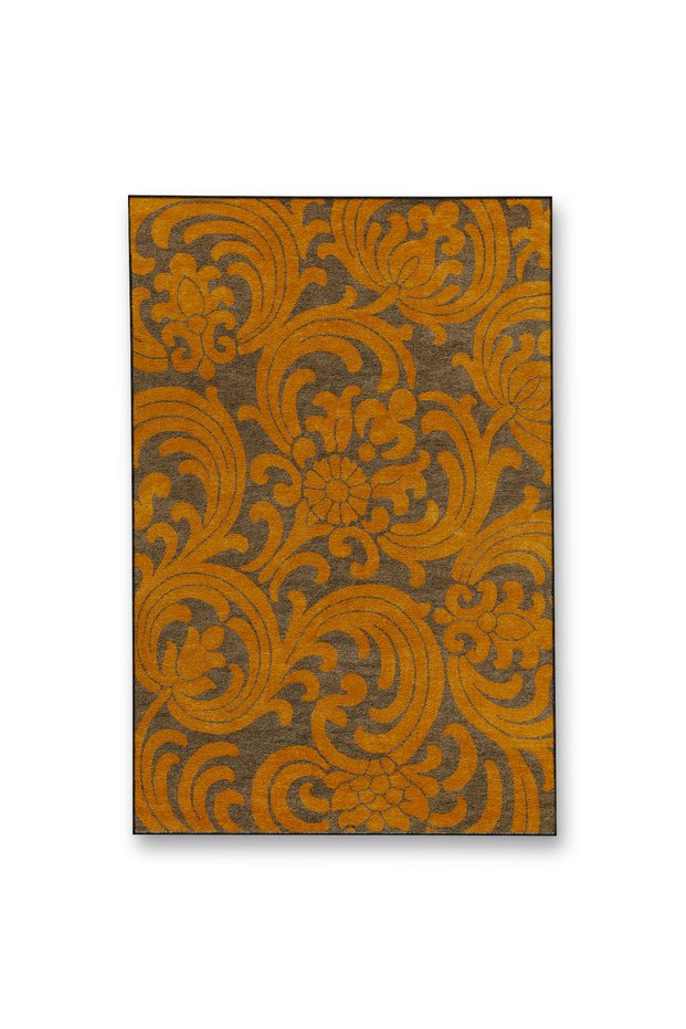 Mosso Beige Gray Themed Creative Floral Pattern Woven Base Modern Decorative Carpet Mosso2133