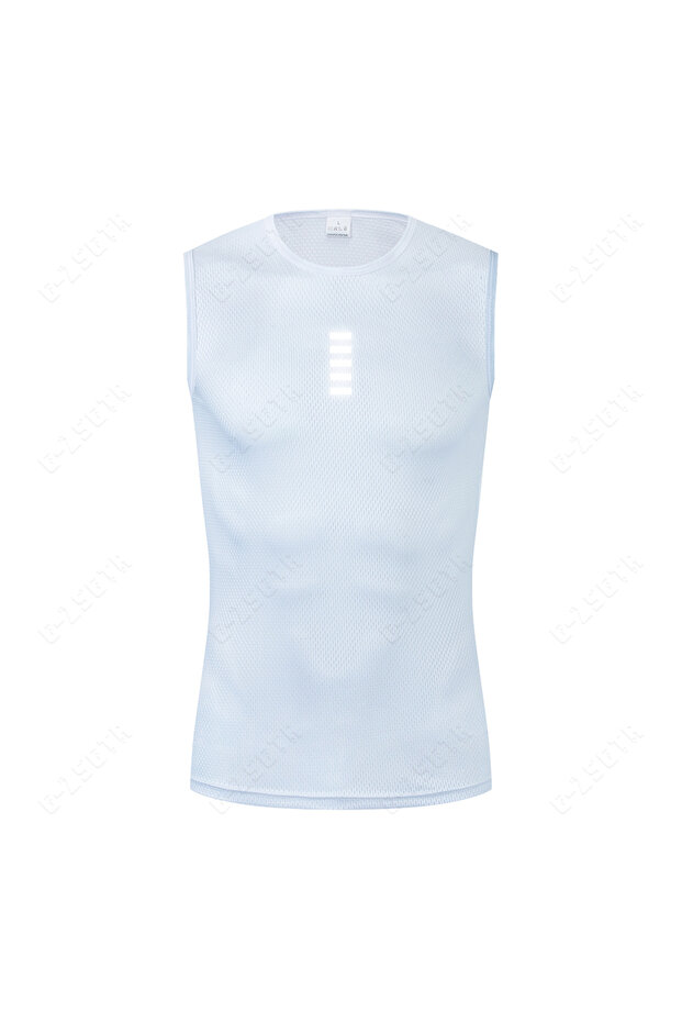 4XL V1R Cycling Base Layer Reflective Underwear White Cycling Jersey Sport Vest Men Undershirt Quick