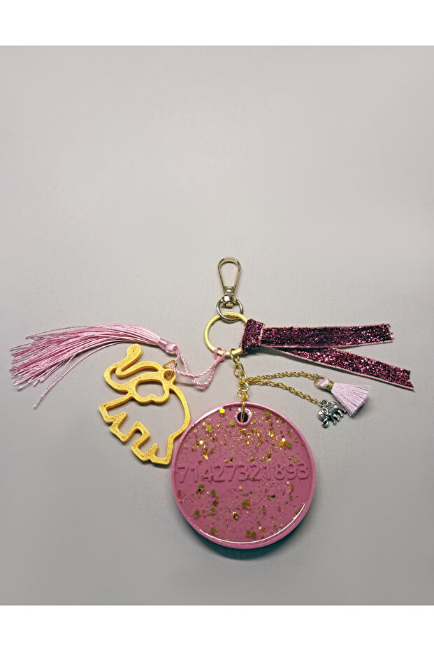 سلسلة مفاتيح على شكل حقيبة تحمل رمز الثروة، سلسلة مفاتيح - 2