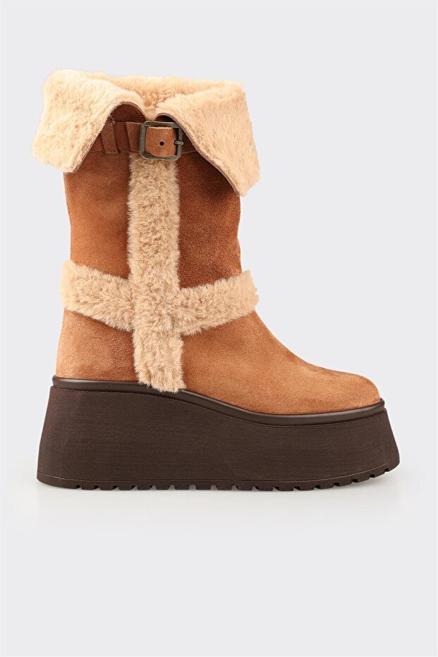 Taba Deri Kadın Günlük Bot - 1