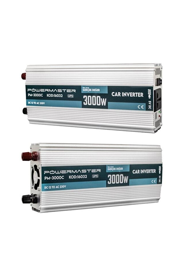 PM-3000C 12 Volt 3000 Watt Şarjlı İnvertör - 2