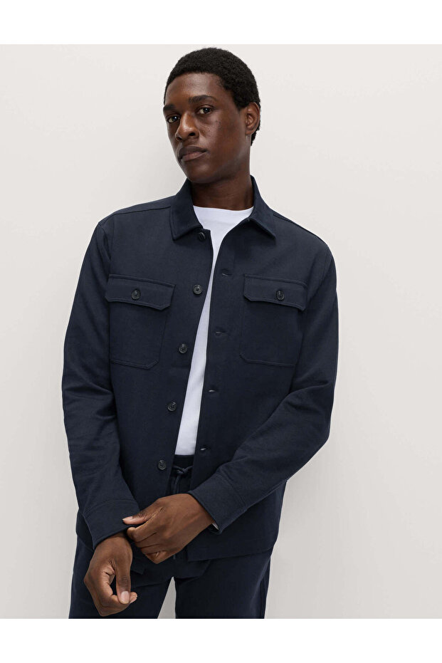 Regular Fit Gömlek Ceket - 2