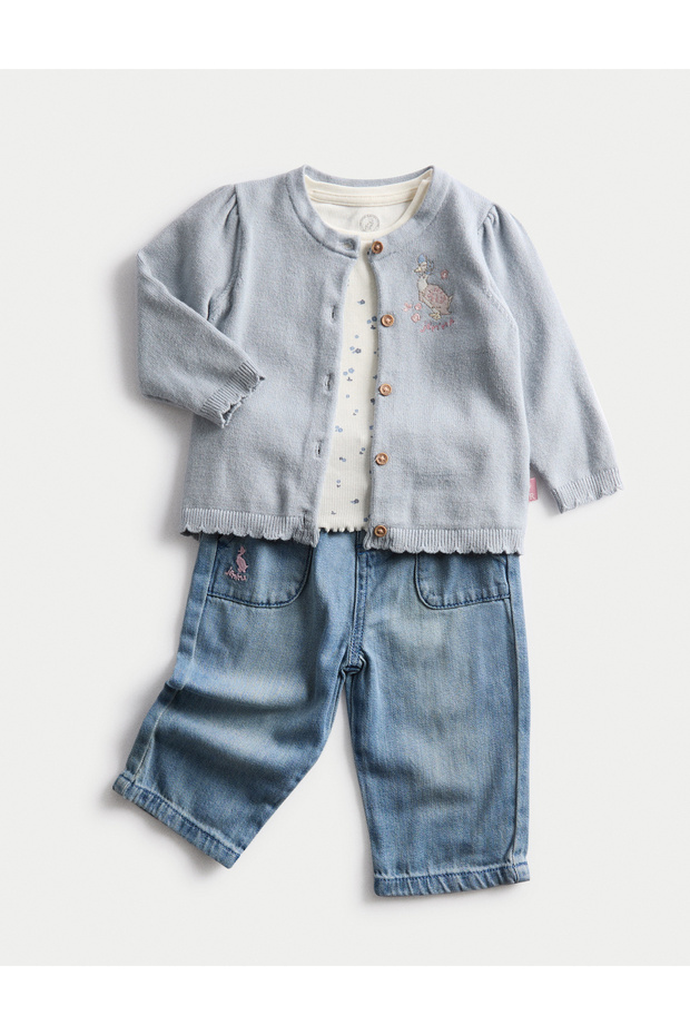 3 Parça Peter Rabbit Takım (0-3 Yaş) - 1