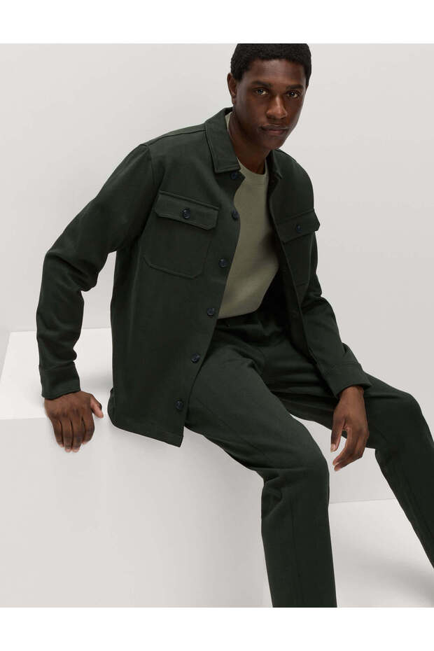 Regular Fit Gömlek Ceket - 1