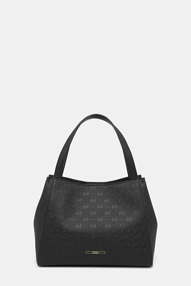 SİYAH MONOGRAM ÇANTA - 1