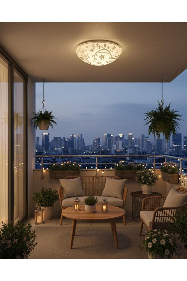 Çiçek Tavan Armatürü - 1