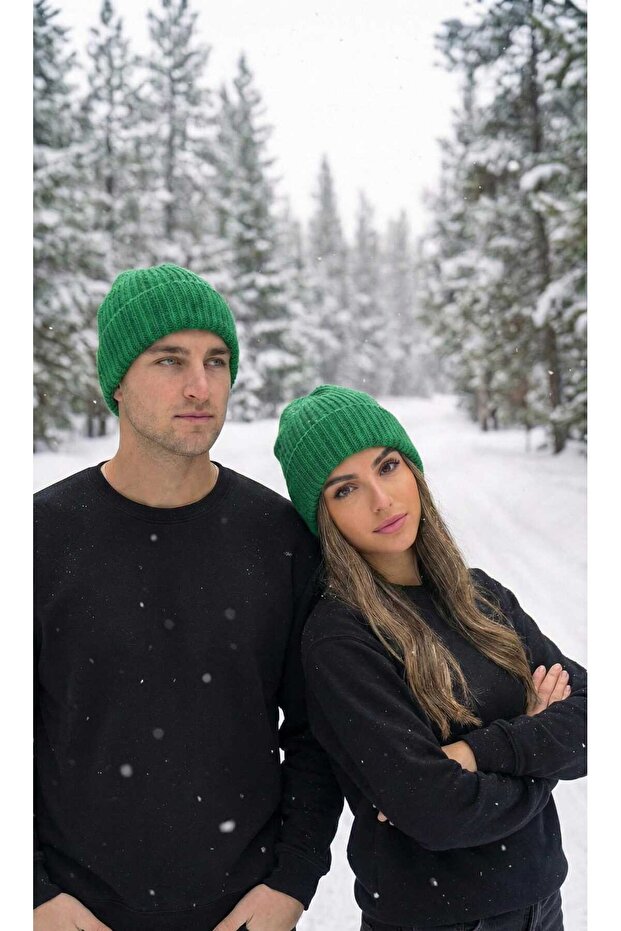 Dear Beanie Set – Unisex Winter Knitwear Beanie Set