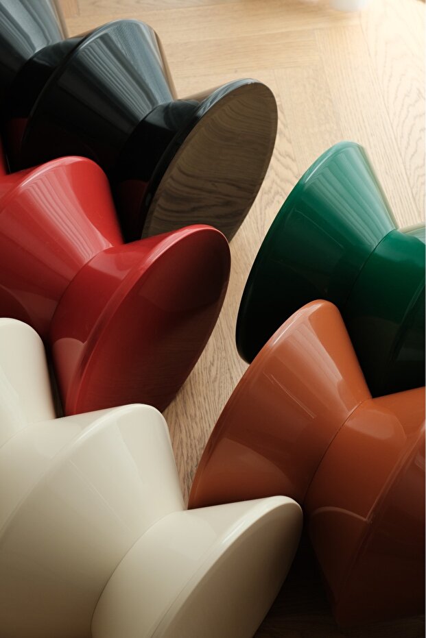 Ece Yan Sehpa Ekru - 3