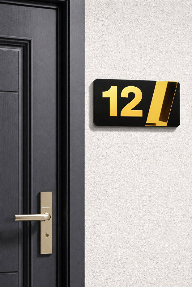 Kapı Numarası Kişiselleştirilebilir - 2