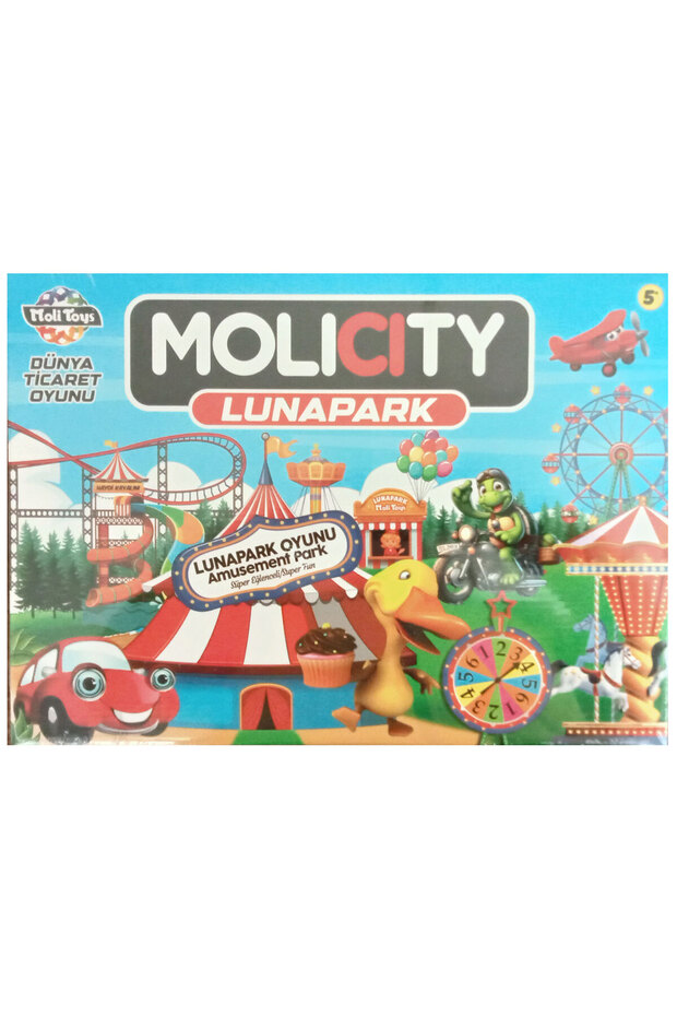 Molicity Amusement Park World Trading Family Board Game