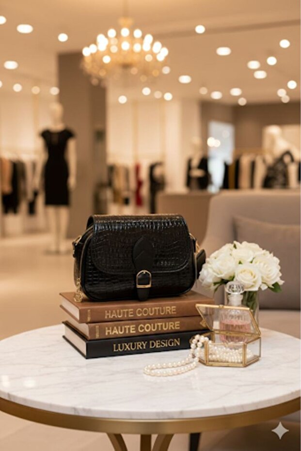 imprimeu leopard geantă de umăr elegantă - 5