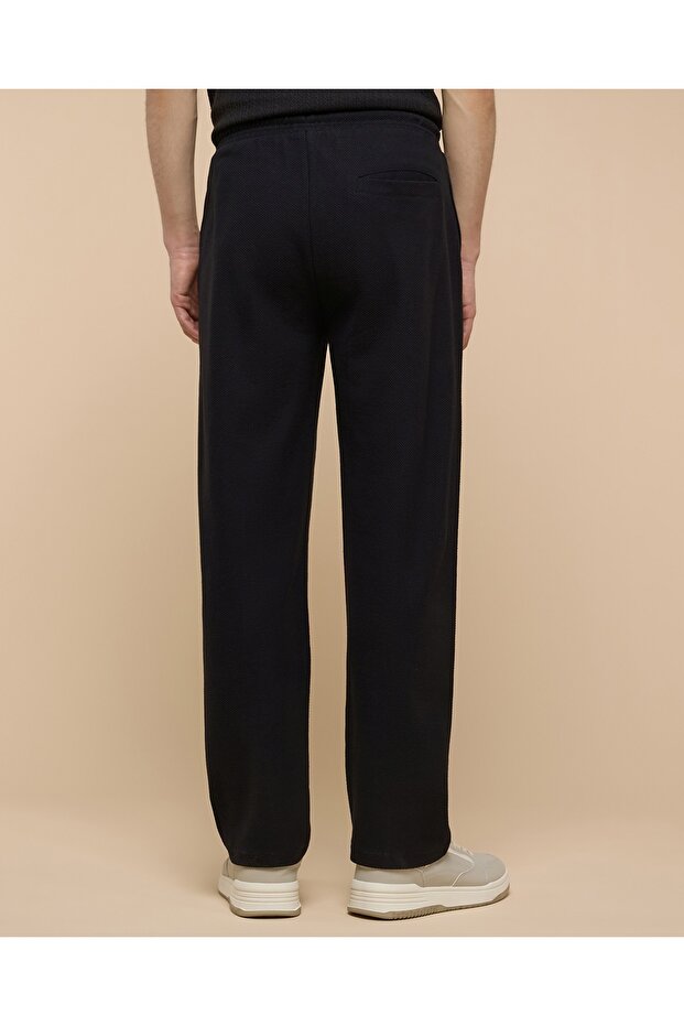 بنطال رياضي سادة بخصر برباط - 4