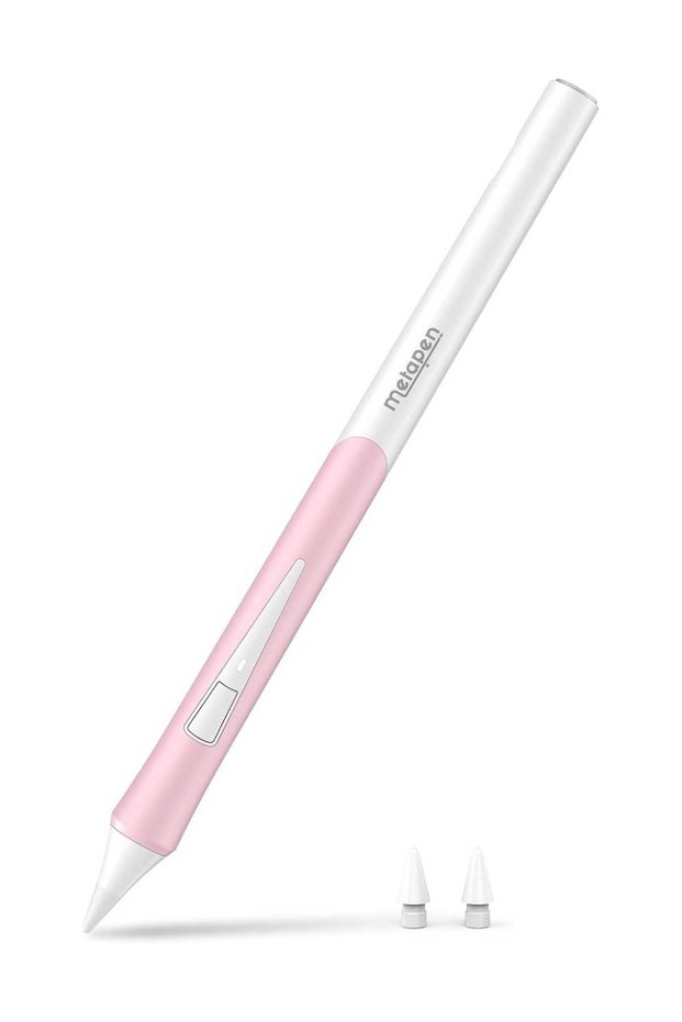 Professional Palm Red and Tilt Sensitive Bluetooth Tablet Pen Compatible with iPad Air 11