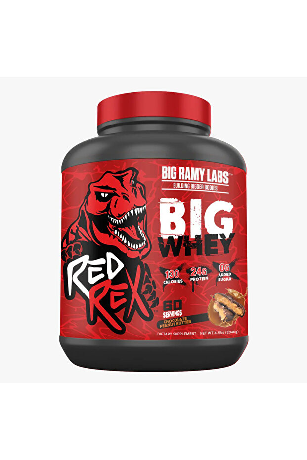 Red Rex Big Whey, Chocolate Peanut Butter, 4.5 LB