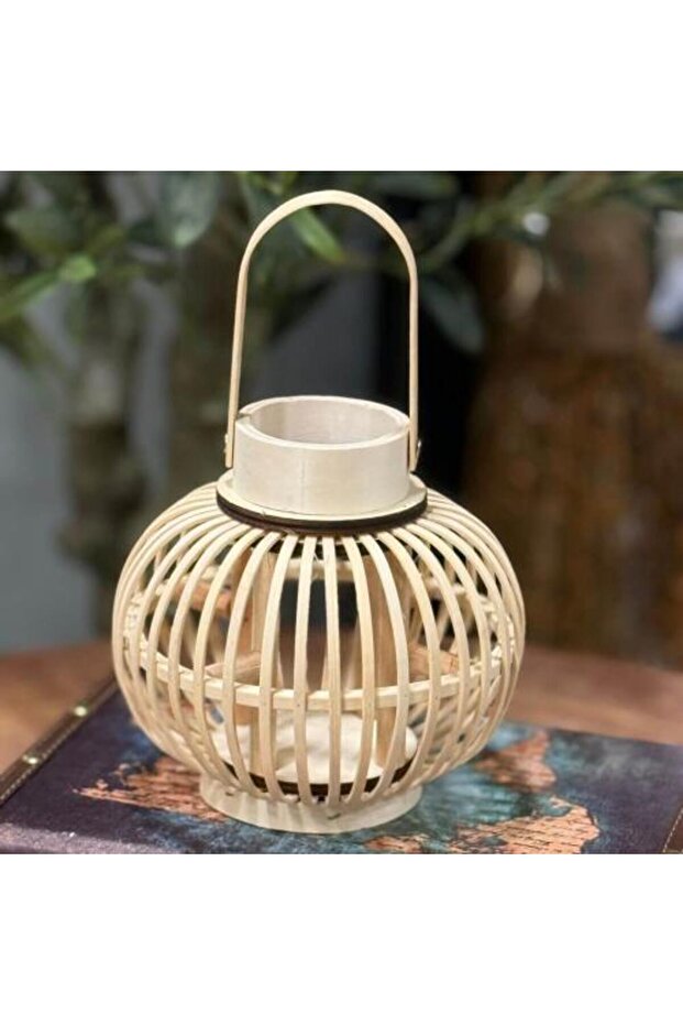 فانوس خيزران LAILAK فانوس من الخيزران - 1