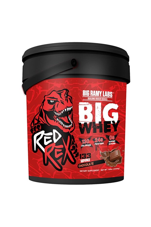 Red Rex Big Whey, Chocolate, 10 LB