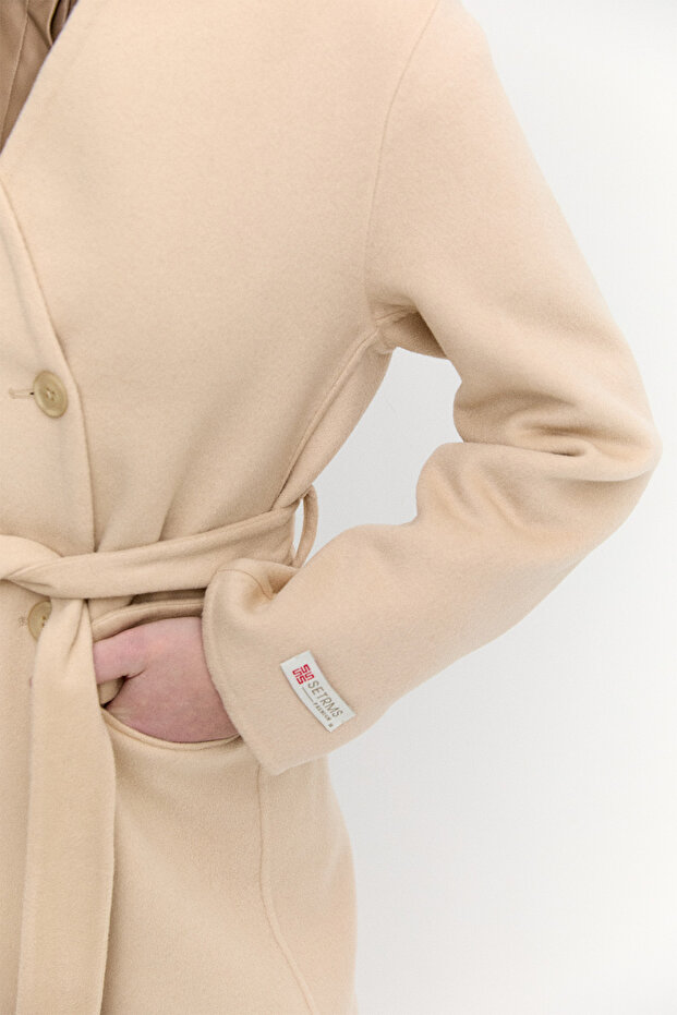 %100 Yün Premium Kaban - 5