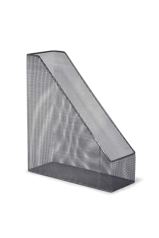 Silver Metallic Magazine & Document Holder