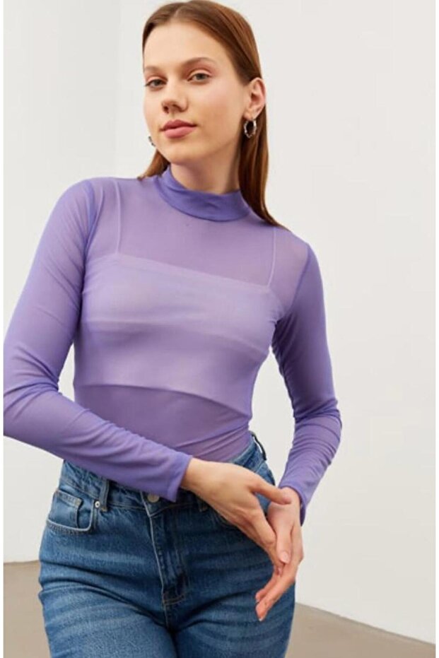 Bluz Tül Transparan - 1