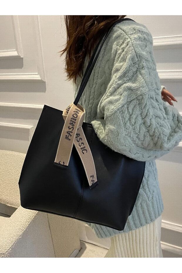 حقيبة كتف كبيرة وأنيقة - 7