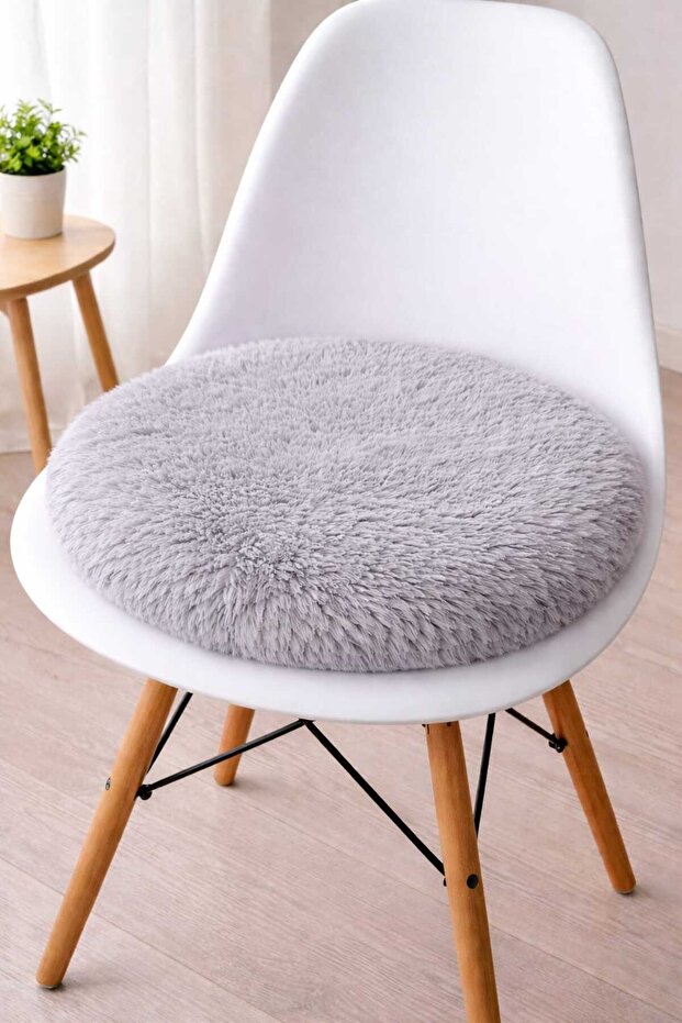 2 Adet peluş sandalye minderi 40 cm - 1