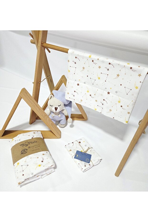 طقم أغطية وسائد مرنة لشخص واحد - 4