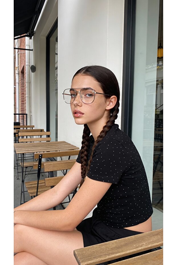 MODAL BASIC TAŞLI TSHIRT - 7