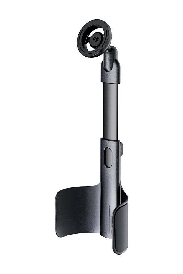 حامل هاتف 2 في 1 مع حامل أكواب - حامل سيارة قابل للتعديل مع توافق MagSafe، قابل للتمديد