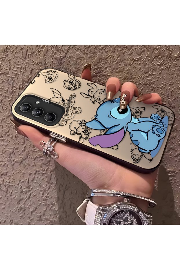 Samsung Galaxy A34 Compatible High-Quality Cartoon Printed Case, Stylish Multi-Faceted Full Coverage